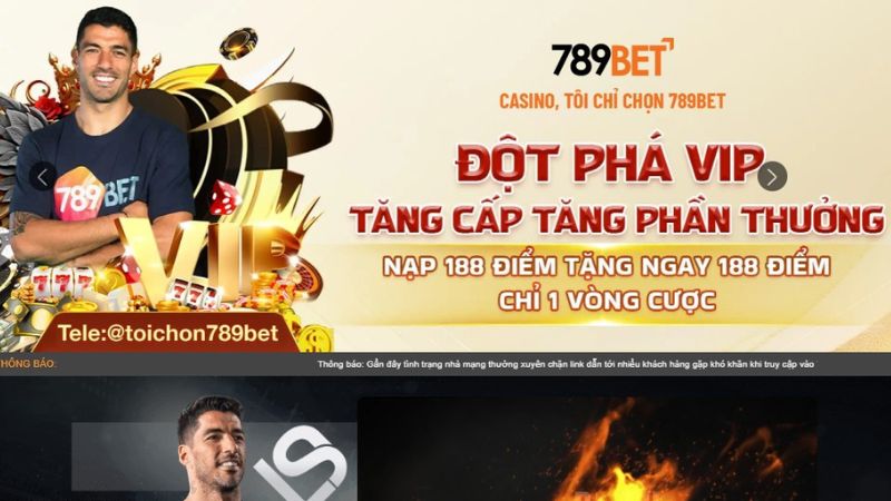 Số lượng người truy 789BET cập quá tải